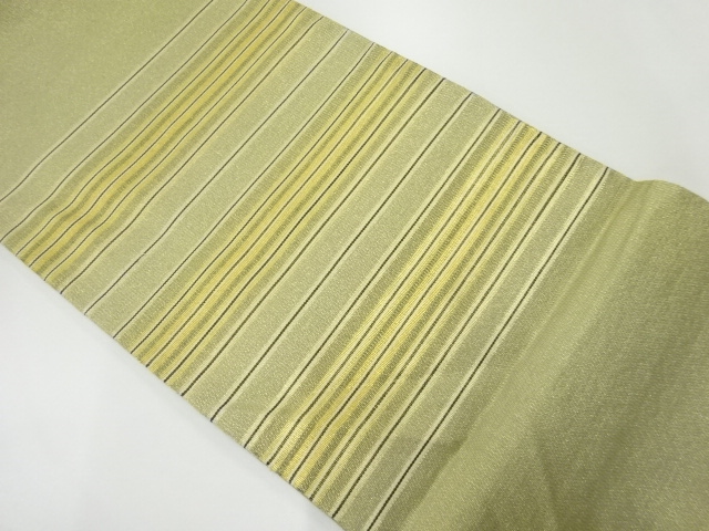 リサイクル　横段模様織出し袋帯（サービス品）